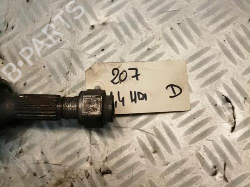 Used Right front driveshaft PEUGEOT 207 (WA_, WC_) 1.4 HDi (68 hp) 22578234