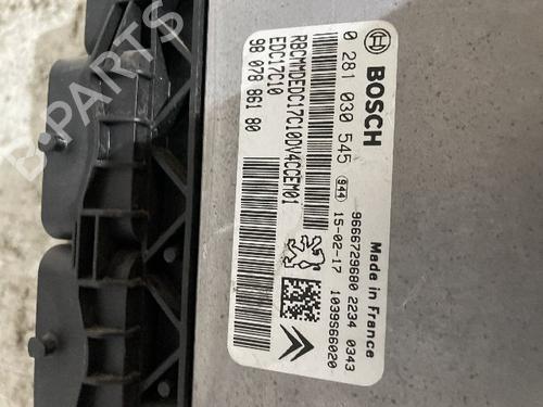 Used Engine control unit (ECU) CITROËN C3 II (SC_) 1.4 HDi 70 (SC8HZC, SC8HR0, SC8HP4) (68 hp) 21134895