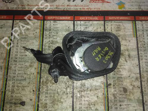 Sikkerhedssele bag midten DACIA DUSTER (HS_) 1.5 dCi (86 hp) 21576441