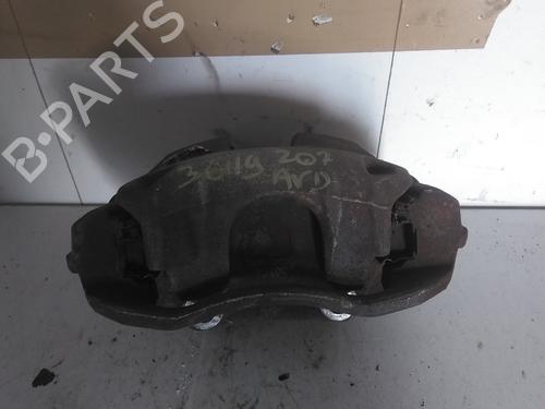 Used Right front brake caliper Right front brake caliper PEUGEOT 207 (WA_, WC_) 1.6 HDi (109 hp) 34600099 34600099