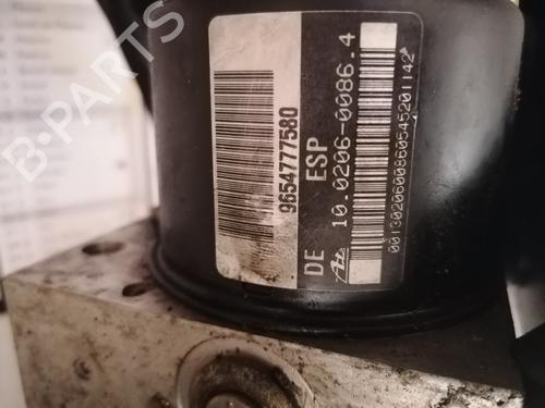 Used ABS pump ABS pump PEUGEOT 1007 (KM_) 1.4 HDi (68 hp) 34586373 34586373
