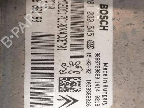 Engine control unit (ECU) PEUGEOT 208 I (CA_, CC_) 1.4 HDi | BP22691846M57 