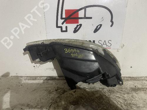 Left headlight PEUGEOT 206 Hatchback (2A/C) 1.4 i | BP20636391C28 