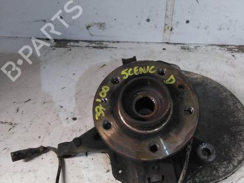 Used Right front steering knuckle RENAULT SCÉNIC III (JZ0/1_) 1.5 dCi (110 hp) 22353896