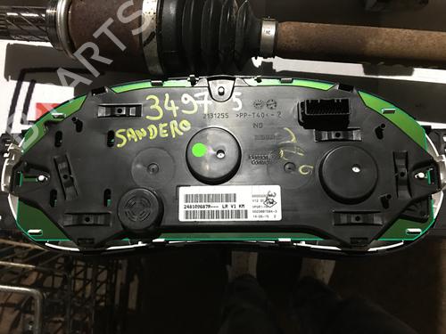 Used Instrument cluster Instrument cluster DACIA SANDERO II 1.2 (73 hp) 34587651 34587651
