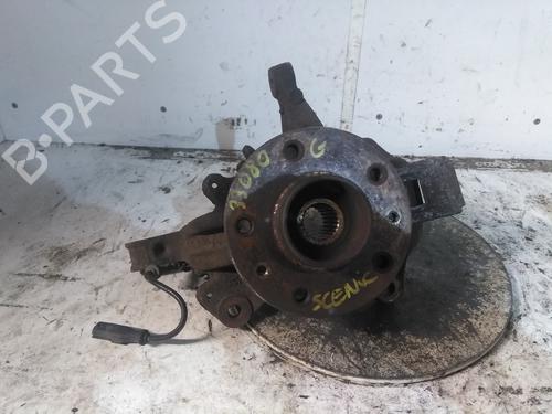 Used Left front steering knuckle Left front steering knuckle RENAULT SCÉNIC III (JZ0/1_) 1.5 dCi (106 hp) 34594888 34594888