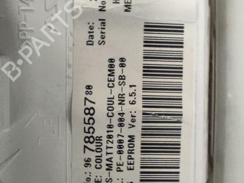 Used Instrument cluster Instrument cluster PEUGEOT 208 I (CA_, CC_) 1.6 HDi (92 hp) 34587929 34587929