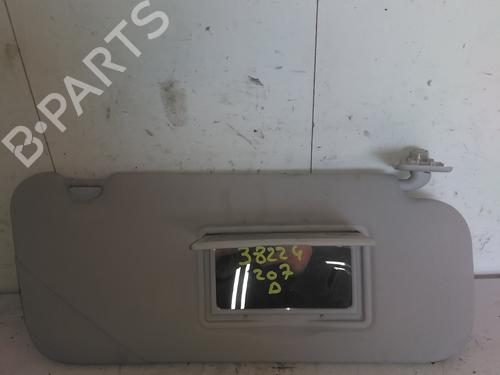 Used Right sun visor Right sun visor PEUGEOT 207 (WA_, WC_) 1.4 HDi (68 hp) 34602450 34602450