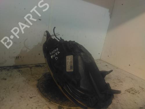 Used Right headlight Right headlight NISSAN MICRA III (K12) 1.2 16V (80 hp) 34595109 34595109