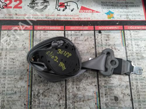 Cinturón de seguridad trasero central Cinturón de seguridad trasero central RENAULT CLIO II (BB_, CB_) [1998-2016] 34589953 34589953