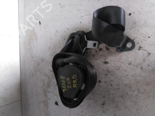 Pre-tensor trás direito Pre-tensor trás direito PEUGEOT 207 (WA_, WC_) 1.6 HDi (90 hp) 34602573 34602573