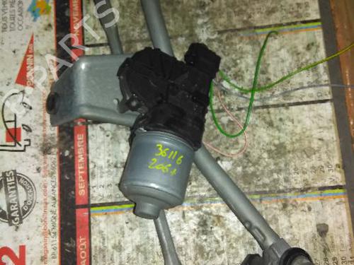 Used Front wipers mechanism PEUGEOT 206+ (2L_, 2M_) 1.4 i (2LKFWA, 2MKFWA) (75 hp) 24133981