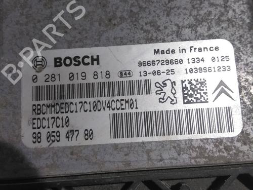 Electronic module CITROËN C3 II (SC_) 1.4 HDi 70 (SC8HZC, SC8HR0, SC8HP4) | BP34585404M83  - Image 5