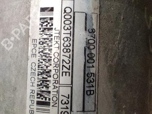 Used Steering rack Steering rack PEUGEOT 207 (WA_, WC_) 1.6 HDi (90 hp) 34588324 34588324