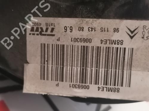 Used Servo brake Servo brake PEUGEOT 208 I (CA_, CC_) 1.4 HDi (68 hp) 34586947 34586947