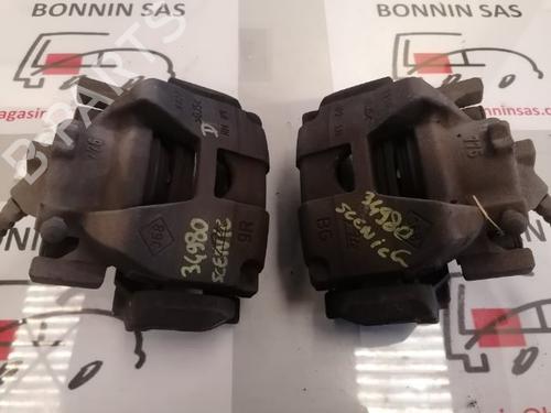 Used Right front brake caliper RENAULT SCÉNIC III (JZ0/1_) 1.5 dCi (110 hp) 22784257
