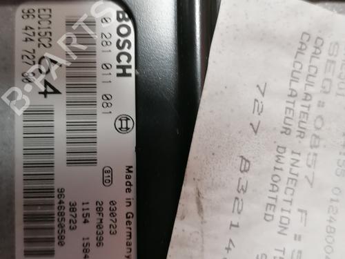 Engine control unit (ECU) PEUGEOT 307 (3A/C) 2.0 HDi 110 | BP34588092M57 - Image 2