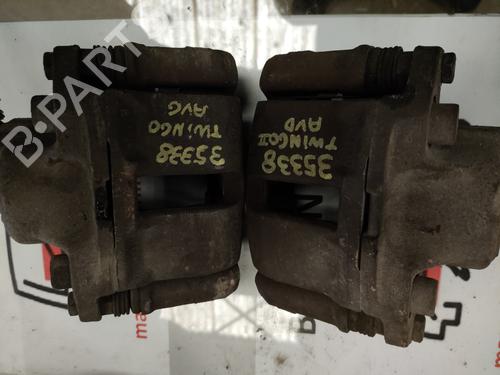 Used Right front brake caliper Right front brake caliper RENAULT TWINGO II (CN0_) 1.2 (CN0D) (58 hp) 34587987 34587987