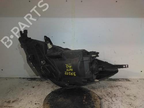Used Right headlight NISSAN NOTE (E11, NE11) 1.5 dCi (86 hp) 20578831