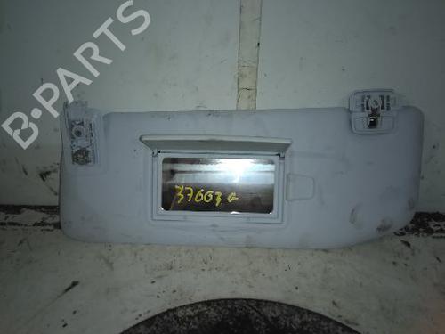 Used Left sun visor PEUGEOT 208 I (CA_, CC_) 1.2 PureTech 82 (82 hp) 22618385