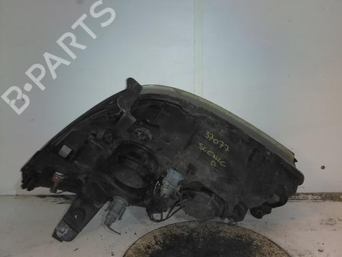 Used Right headlight Right headlight RENAULT SCÉNIC I MPV (JA0/1_, FA0_) [1999-2010] 34593881 34593881