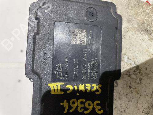 Used ABS pump RENAULT SCÉNIC III (JZ0/1_) 1.5 dCi (110 hp) 24134028