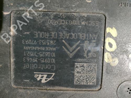 Used ABS pump ABS pump PEUGEOT 208 I (CA_, CC_) 1.0 VTi (68 hp) 34587846 34587846