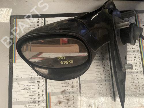 Used Left mirror PEUGEOT 206 Hatchback (2A/C) 1.6 16V (109 hp) 20637007