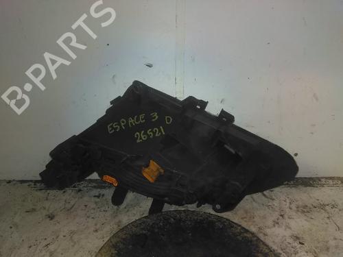 Right headlight RENAULT ESPACE III (JE0_) 2.2 12V TD (JE0E, JE0H, JE0P) | BP20721036C29 