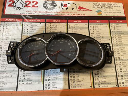 Used Instrument cluster Instrument cluster DACIA LOGAN II 1.5 dCi (90 hp) 34589554 34589554