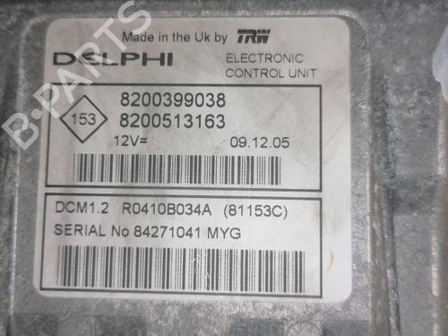 Engine control unit (ECU) RENAULT CLIO III (BR0/1, CR0/1) 1.5 dCi (BR17, CR17) | BP34587455M57 - Image 2