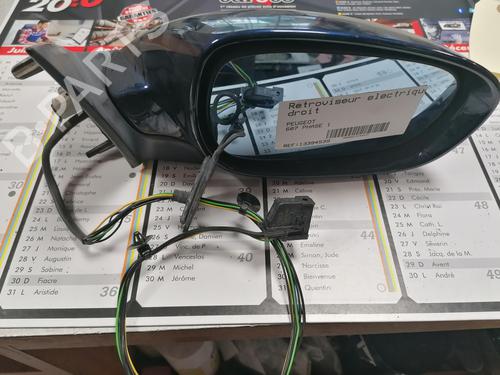 Used Right mirror Right mirror PEUGEOT 607 (9D, 9U) 2.2 HDi (133 hp) 34586239 34586239