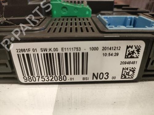 Engine control unit (ECU) PEUGEOT 208 I (CA_, CC_) 1.6 HDi | BP22784457M57