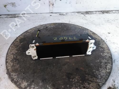 Used Display monitor Display monitor PEUGEOT 207 (WA_, WC_) 1.4 HDi (68 hp) 34596675 34596675