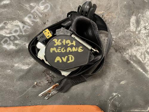 Sikkerhedssele foran højre RENAULT MEGANE III Hatchback (BZ0/1_, B3_) 1.5 dCi (86 hp) 21545625