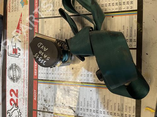 Used Front right seatbelt Front right seatbelt CITROËN SAXO (S0, S1) 1.1 X, SX (60 hp) 34588932 34588932