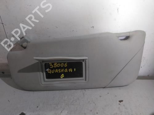 Venstre solskærm Venstre solskærm NISSAN QASHQAI I (J10, NJ10) 1.5 dCi (110 hp) 34603361 34603361