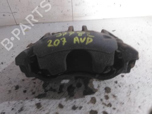 Used Right front brake caliper Right front brake caliper PEUGEOT 207 (WA_, WC_) 1.4 HDi (68 hp) 34603637 34603637