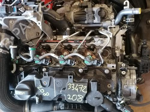 Motor Motor PEUGEOT 208 I (CA_, CC_) 1.4 HDi (68 hp) 34586960 34586960