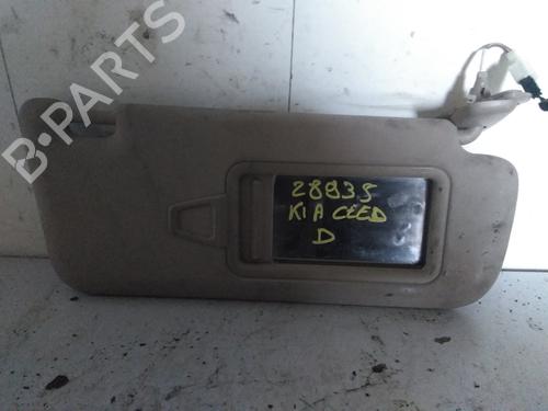 Used Right sun visor Right sun visor KIA CEE'D Hatchback (ED) 1.6 CRDi 90 (90 hp) 34585061 34585061