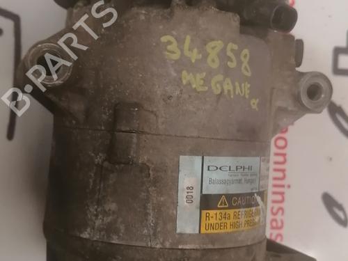 Used AC compressor AC compressor RENAULT MEGANE II Coupé-Cabriolet (EM0/1_) 1.9 dCi (120 hp) 34587023 34587023