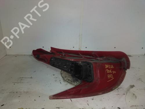 Used Right taillight Right taillight PEUGEOT 206 SW (2E/K) 2.0 HDi (90 hp) 34593843 34593843