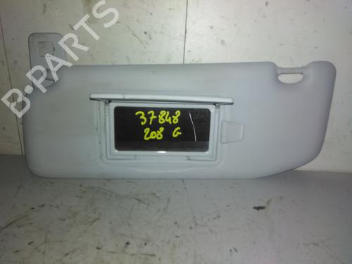 Used Right sun visor Right sun visor PEUGEOT 208 I (CA_, CC_) 1.2 VTI 82 (82 hp) 34602382 34602382