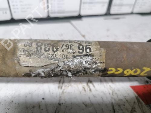 Used Right front driveshaft PEUGEOT 206 CC (2D) 1.6 16V (2DNFUF, 2DNFUR) (109 hp) 20637518