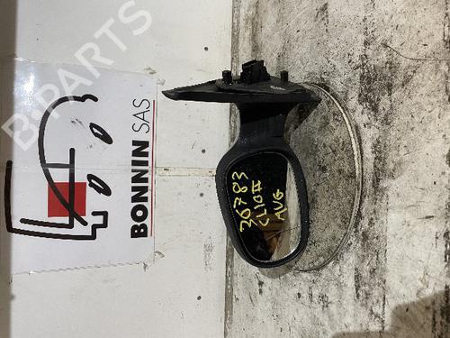 Used Left mirror RENAULT CLIO II (BB_, CB_) 1.2 (BB0A, BB0F, BB10, BB1K, BB28, BB2D, BB2H, CB0A,... (58 hp) 21576618