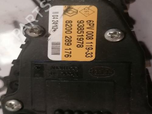 Used Pedal RENAULT TRAFIC II Van (FL) 2.0 dCi 115 (FL01, FL0U) (114 hp) 22783692