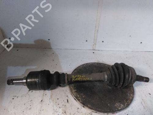 Used Left front driveshaft CITROËN BERLINGO / BERLINGO FIRST Box Body/MPV (M_) 1.9 D 70 (MBWJZ, MCWJZ) (69 hp) 24262401