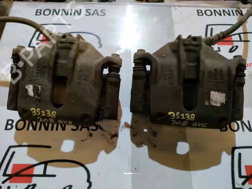 Used Right front brake caliper Right front brake caliper PEUGEOT 208 I (CA_, CC_) 1.6 HDi (92 hp) 34588047 34588047