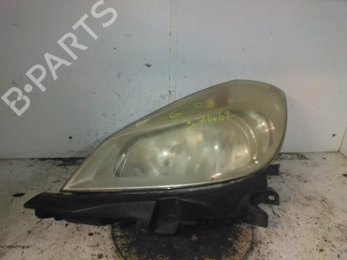Used Left headlight Left headlight RENAULT CLIO III (BR0/1, CR0/1) 1.6 16V (BR05, BR0B, BR0Y, BR15, BR1J, BR1M, BR1Y, CR0B,... (112 hp) 34595378 34595378