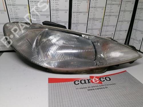 Used Right headlight PEUGEOT 206 Hatchback (2A/C) 2.0 HDI 90 (90 hp) 20636308